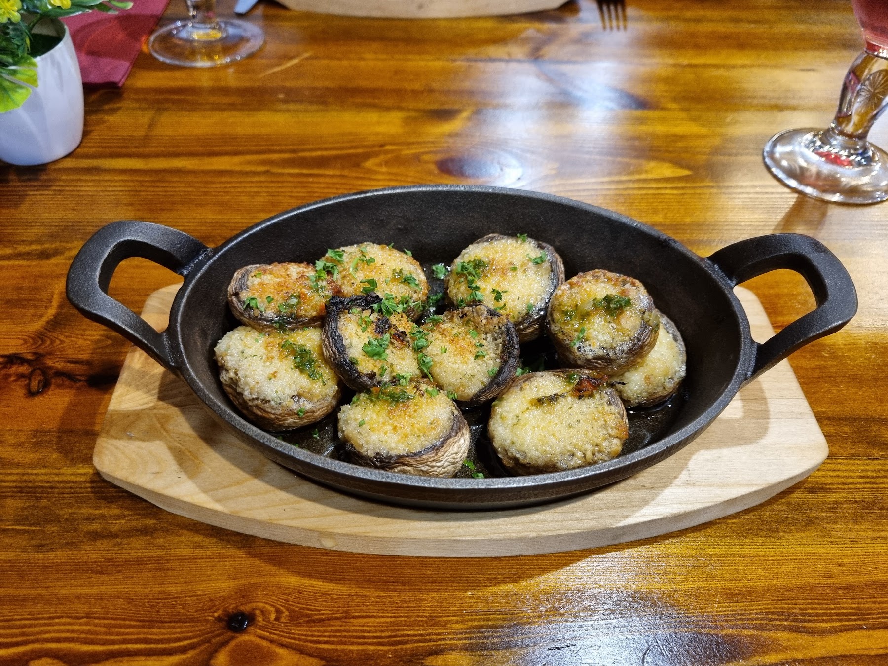 stuffed mushrooms
