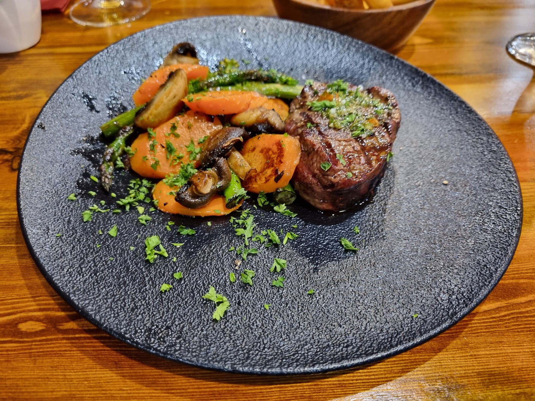 steak dinner